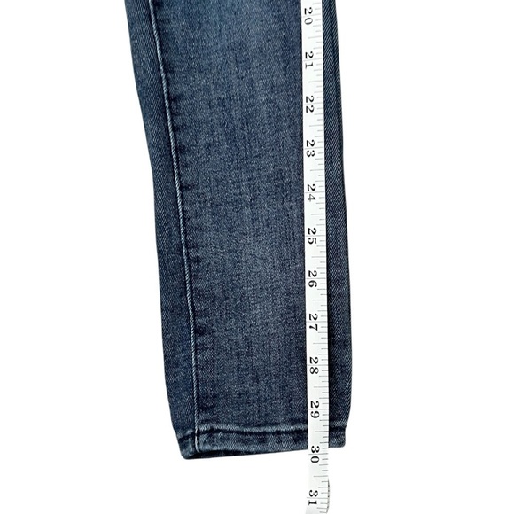 Girls Cat & Jack Ultimate Stretch Skinny Blue Jeans - Size 8 - Picture 9 of 9